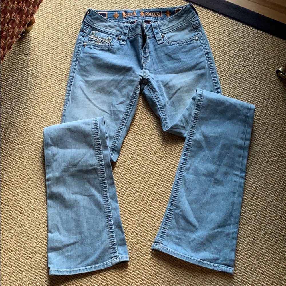 Rock Revival flared denim “ dee boot “